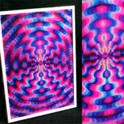 Acid poster fractal art Psychedelic animation and abstract art Iphone samsung iphonex iphonecsae