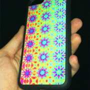 Acid poster fractal art Psychedelic animation and abstract art Iphone samsung iphonex iphonecsae