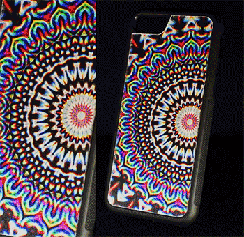 Acid poster fractal art Psychedelic animation and abstract art Iphone samsung iphonex iphonecsae