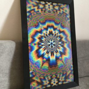 Psychedelic animation and abstract art